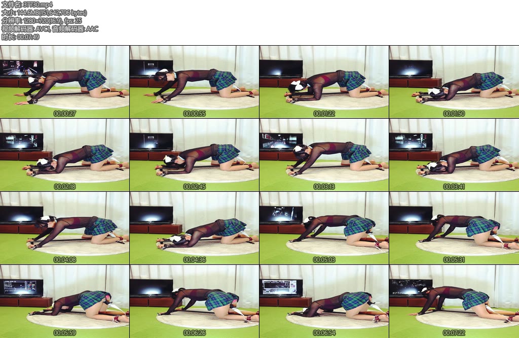 [亚洲绳艺] あたりすぎですバイオハザード２ レオン編 その２１-丝依依