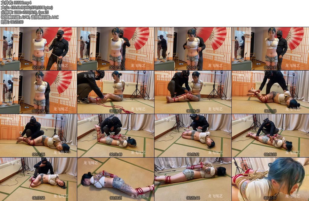 [龙飞原创] 小仙女深度体验绳艺的痛苦李可儿-丝依依