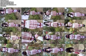 [栗栗子] 完成任务的M模特08户外TJ户外强高小树林强高捆绑双马尾白丝-丝依依