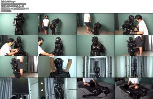 [闪闪原创] 现场打哭无奈隔着多重面罩还要承受禁闭惩罚-丝依依