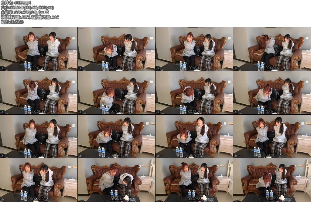 [JS原创] 欣妍晓凡双人欧式直臂捆绑放置体验-丝依依