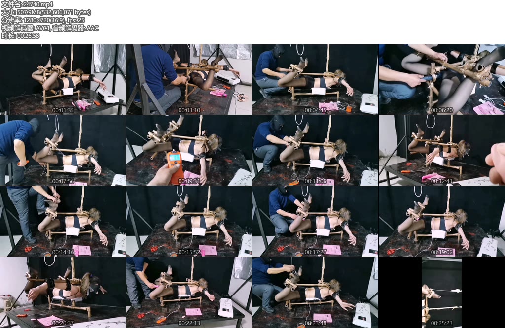 [飞天原创] 雅思被禁锢在多功能K9架上-丝依依