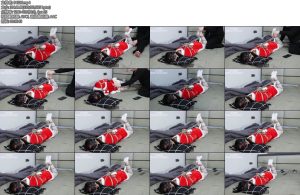 [次元绳艺] 白丝圣诞双马尾初次体验棒棒看出来还是比较紧张浑身崩的很紧-丝依依