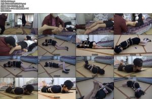 [新月原创] 红豆定拍剧情片失手被擒的性感肉丝搜查官迷倒玩腿捆绑道具放置驷马挣扎求助强G-丝依依