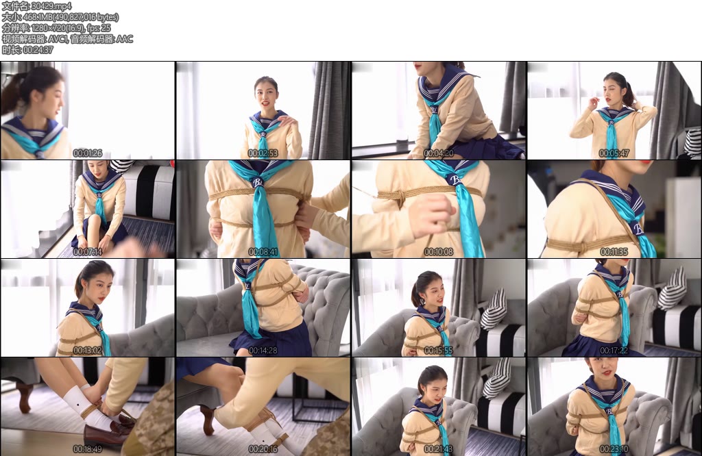 [TYINGART] 禁忌 TyingArt莞尔女学生JK的束缚-丝依依