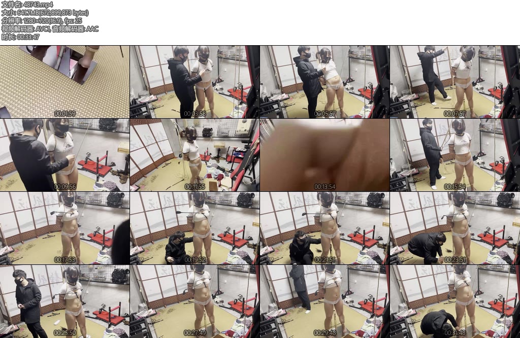 [缚予原创] 线下真实调教之新模大一新生小呆胯下吊起股绳强制固定踮脚罚站放置半小时调教初体验固定踮脚罚站胯下吊起股绳挠脚底挠痒-丝依依