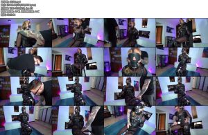 [欧美绳艺] Locked in Leather-丝依依