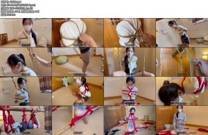 [lamu原创] 思思和小伙伴的绳缚学习日记全程欢乐不断和思思一起解锁吊缚新技能-丝依依