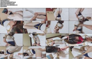 [巧克力酱] 00后学妹的体操服捆绑强gao尺度加大时间变长高叉体操服配白丝pp全部露出来清纯学妹第一次穿这种情趣很害羞-丝依依