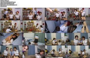 [胜景影视] 新片陷入危机的女教师下集王语晨和顾甜甜都是大学的女教师被自己的学生邓娜收做私奴玩弄-丝依依