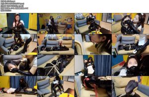 [JS原创] 特工之战 两个特工闺蜜间的斗争皮革束缚堵嘴连裤袜迷药-丝依依