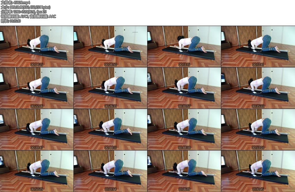 [亚洲绳艺] ３点責めバイブ７０分ひとりぼっち-丝依依