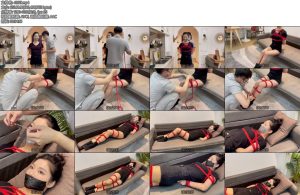 [默示录] 缚艺录小橙新模小橙非常非常有气质的模特眼睛很好看挣扎感也是满分很值得一看-丝依依