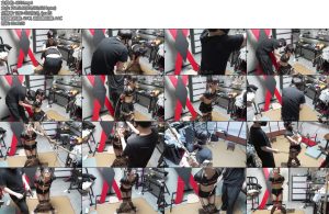 [缚予原创] 线下真实调教之超漂亮大学生新模苏苏黑丝乳贴露脐装强制内八罚站站立股绳调教露脐装黑丝穿过股绳分腿杆绑腿强制内八揉胸羞辱打屁股打耳光新妹子苏苏非常好看开始前很神气结局很狼狈-丝依依