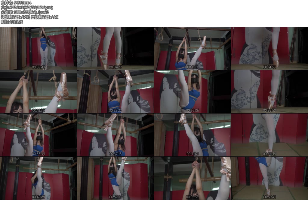 [象人原创] 小0超硬核芭蕾舞鞋强制踮脚-丝依依