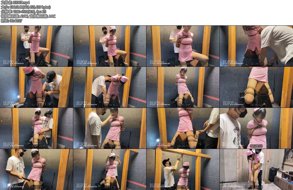 [雨辰原创] 小护士升职记（上集）三角木马吊缚捆绑玩胸虐阴强制X_X香汗淋漓惨叫连连-丝依依