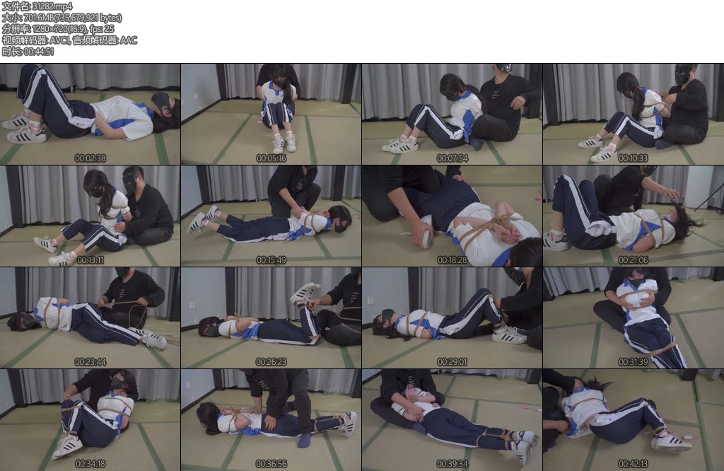 [象人原创] 嗷嗷后手观音捆绑，玩晕放置-丝依依