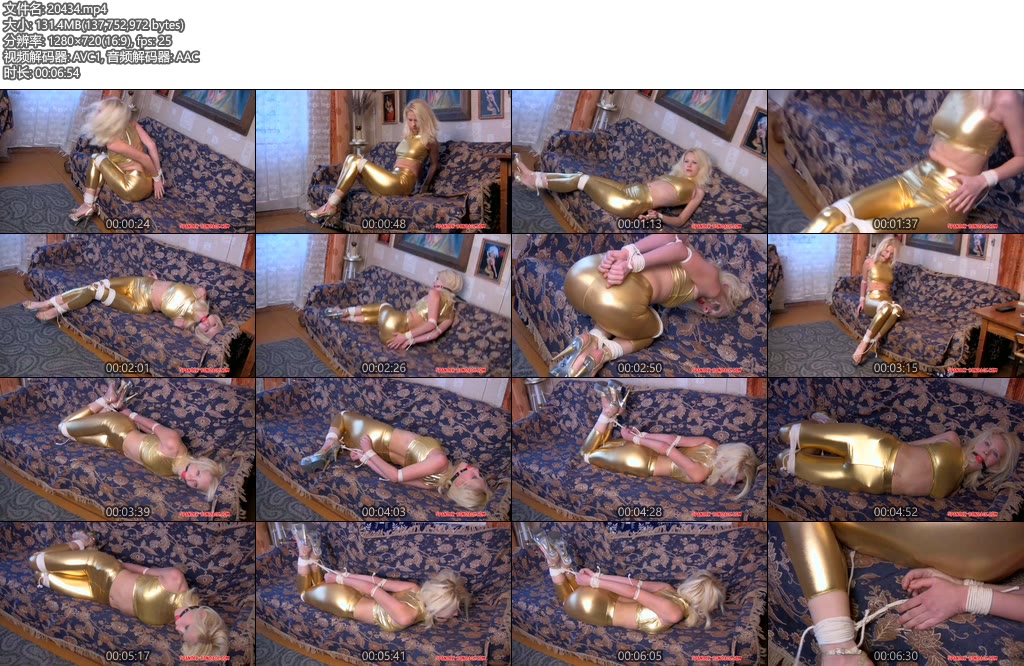 [欧美绳艺] Spandex Bondage No.043-丝依依