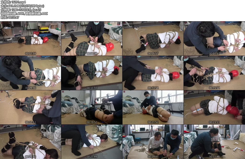 [绳之韵] JK长筒袜小学妹瑾瑜（下集）沉默羔羊，头部全包驷马游戏-丝依依