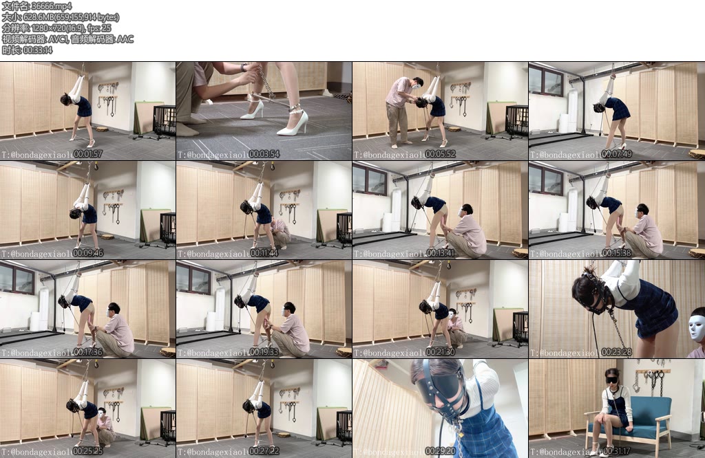 [涵涵原创] 小鹿工作室分腿反吊马具充气口塞充气充的脸都鼓起来了访谈谈谈这次TJ后的感受-丝依依