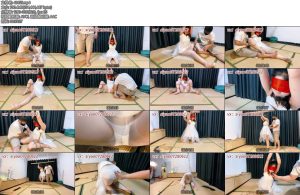 [山鬼原创] 欢欢身穿白纱裙来工作室体验说想玩点不一样的y具口球m腿强gao鞭打等各种蹂躏-丝依依