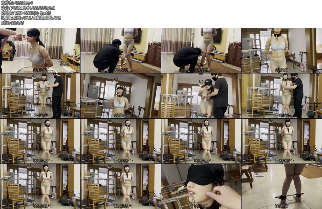 [缚予原创] 线下真实调教之超漂亮m阿然1L水喝下后振动乳夹捆绑憋尿手指弹下面失禁喷涌阿然五花大绑腿脚绑成内八项圈套上振动乳夹戴上-丝依依