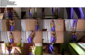 [欧美绳艺] Spandex Bondage No.067-丝依依