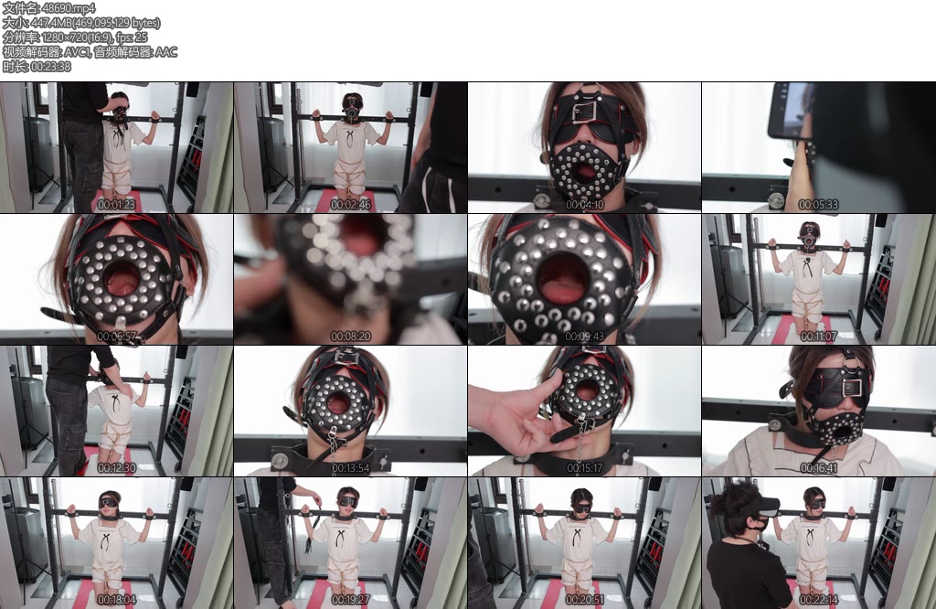 [中二原创] 中二病 大二学妹的颈手枷与马具口塞看看TK状态下灌进去的液体能不能不撒出来呢-丝依依