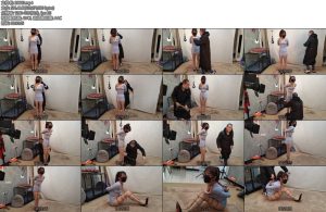 [随心原创] 兔兔蓝裙 五花紧缚吊-丝依依