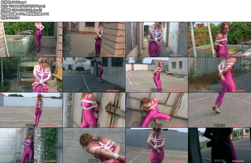 [欧美绳艺] Spandex Bondage No.044-丝依依