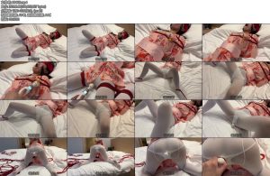 [臭脚妹妹] 情人节的礼物龙年第一更情人节限定cha入式YYDS乳夹-丝依依