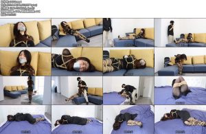 [得意客] king定拍伪装拘束真人版（02）-丝依依