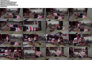 [胜景影视] 拘束片红胶带紧缚（二）-丝依依