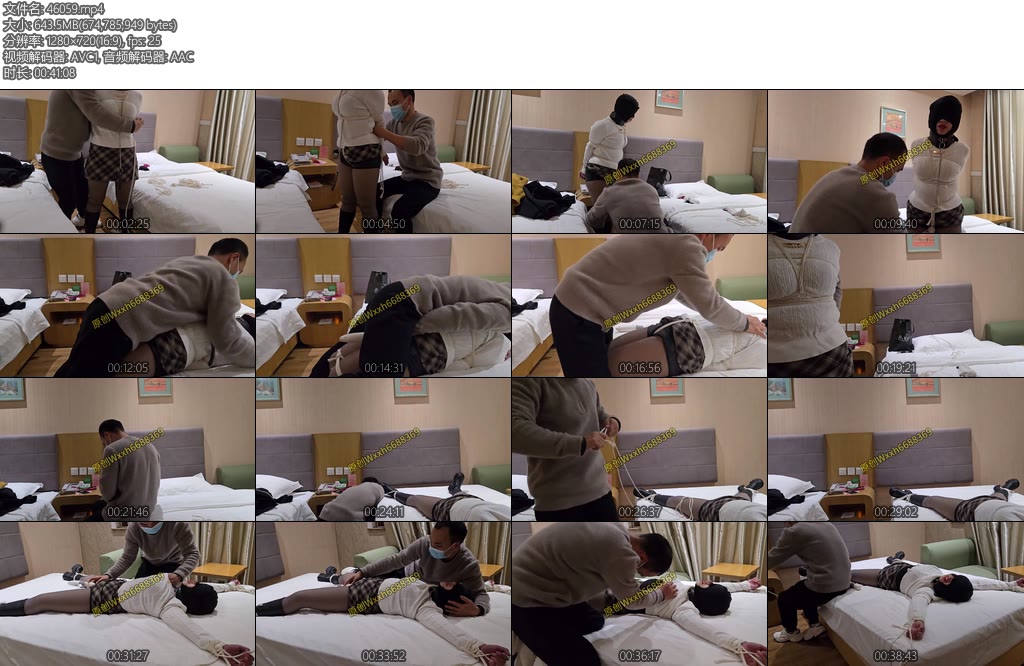 [WN原创] 玩弄丰满人妻床上大字绑后手直臂股绳有点看头-丝依依