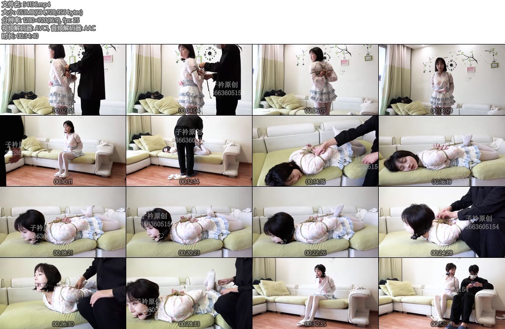 [子衿原创] 叶子驷马口枷-丝依依