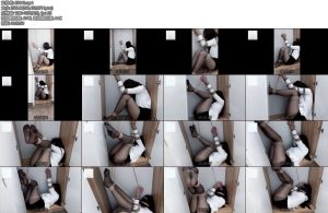 [Aimer Rope] 办公室女郎在衣橱里被捆绑-丝依依