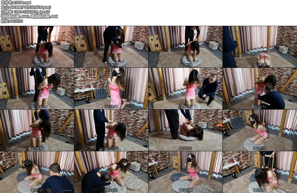 [随心原创] 杨蕊 粉色抹胸裙 膝盖跪地吊 折起来的大长腿-丝依依