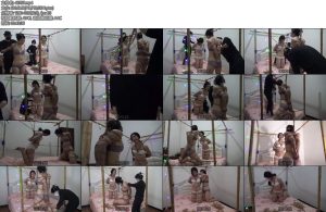 [胜景影视] 双M紧缚固定放置两女M不听话必须紧缚固定堵嘴对待-丝依依