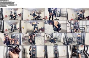 [媚娘原创] 极限足虐拘束站立训练5-丝依依