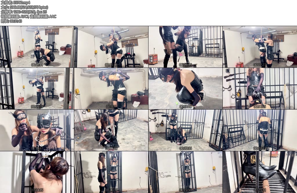 [媚娘原创] 极限足虐拘束站立训练5-丝依依