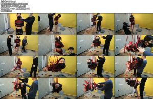 [束缘阁] 凌宇 黑短衫 爆乳 凌空悬吊飞舞-丝依依