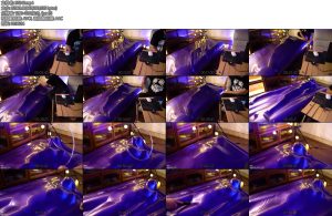 [闪闪原创] 闪闪工作室 边玩弄在充气真空床里的时雨边聊天-丝依依