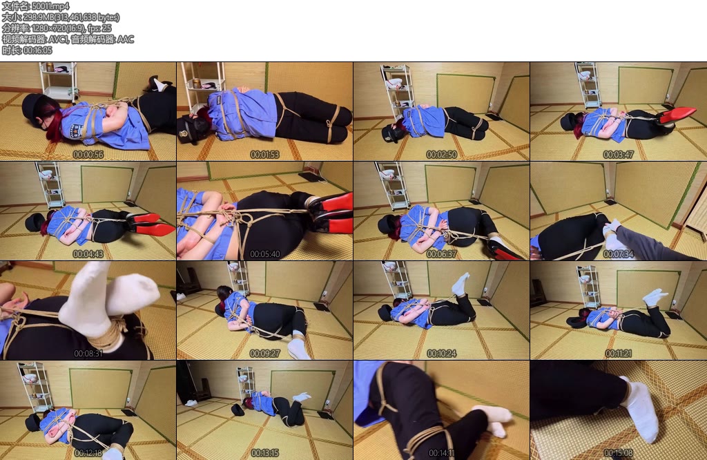 [渎竺原创] 川川女保安制服戴帽子驷马放置-丝依依