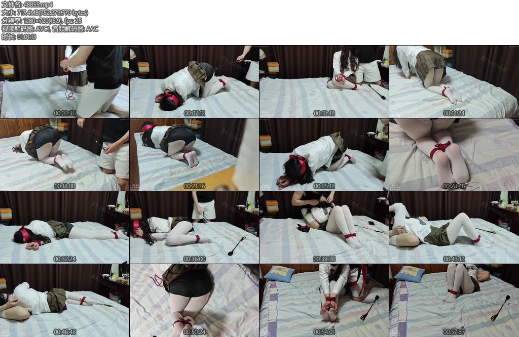 [墨色原创] 小m捆绑手脚sp打屁股手心脚心-丝依依