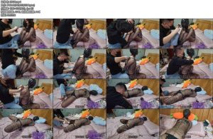 [网友原创] 我的媳妇 第101弹、连身黑丝电流开到最大爆虐黑森林直接入体塑料袋挣扎-丝依依