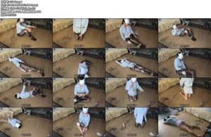 [绳之韵] 瑾瑜小绳奴的自我训练课（上-下合并版） 黑丝自缚自虐、自拷，越来越上道了-丝依依