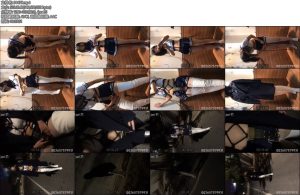 [jori莉原创] 制服少女白丝长靴龟甲束贞操带外出暴露超刺激-丝依依