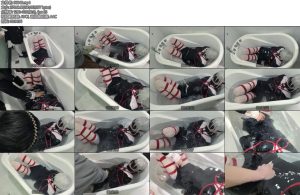 [里希ericy] 浴缸紧缚淹水放置玩具调教-丝依依