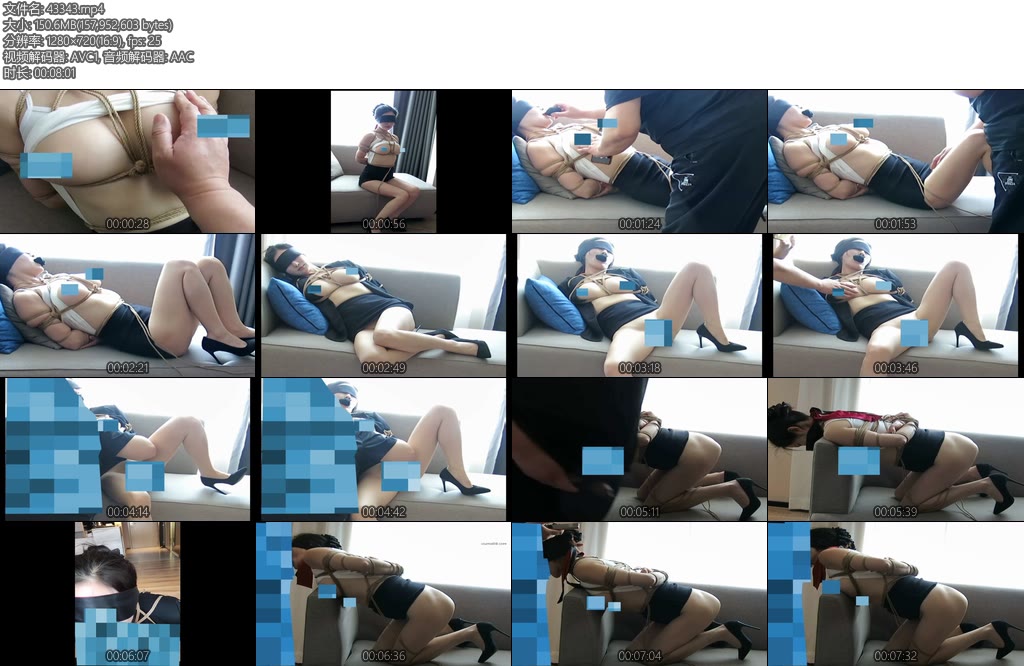 [玩绳男孩] 大熊风骚护士姐姐捆绑堵嘴口舌侍奉和各种蹂躏-丝依依