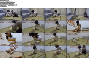 [新月原创] 红豆定拍胶带女孩短肉丝胶带捆绑是相当的不错-丝依依